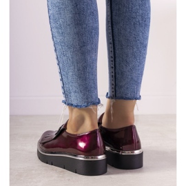 Maroon slip on GF-FD9 klinovi crvena 1