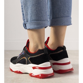 Crne tenisice s holografskim umetcima Freedom crno 1