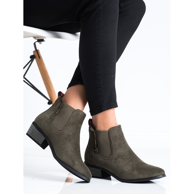 J. Star Zelene čizme na niskom mjestu zelena 2