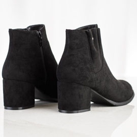 J. Star Ležerne čizme od antilopa crna 1