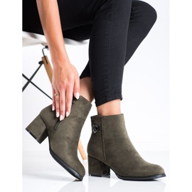 J. Star Čizme na visoku petu zelena 1