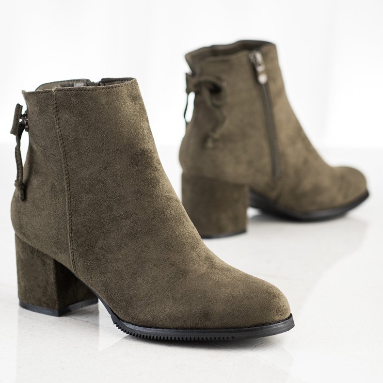 J. Star Čizme sa vezom zelena 1