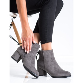 J. Star Čizme sa vezom siva 2