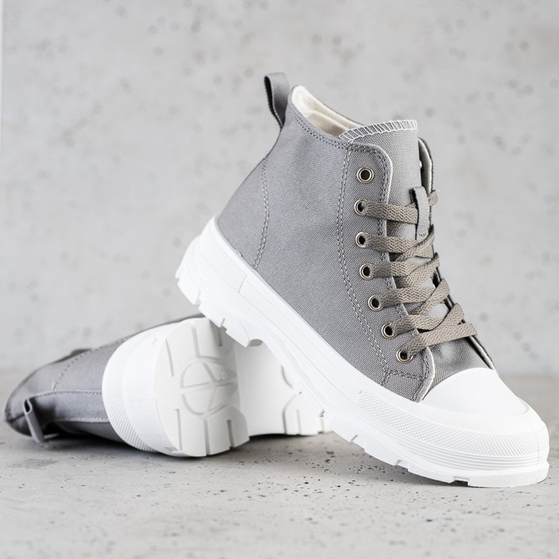 Goodin Tenisice visoke sive boje siva 1