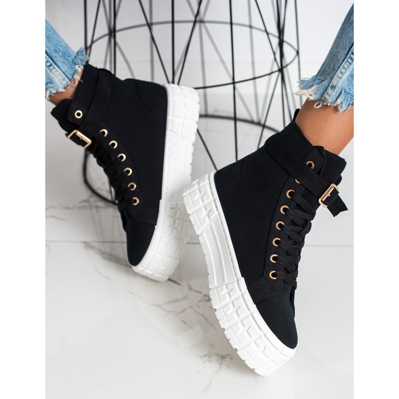 Goodin Tenisice na džepu s džepom crno 2