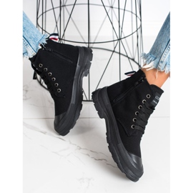 Goodin Tenisice s ukrasnim zatvaračem crno 1