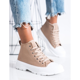 Goodin Visoke smeđe tenisice smeđa 2