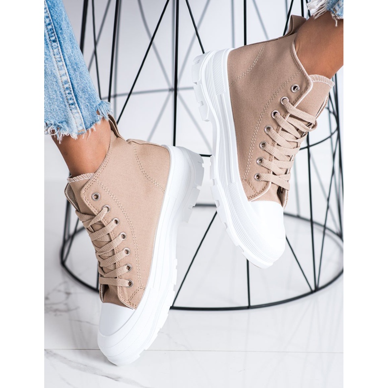 Goodin Visoke smeđe tenisice smeđa 1