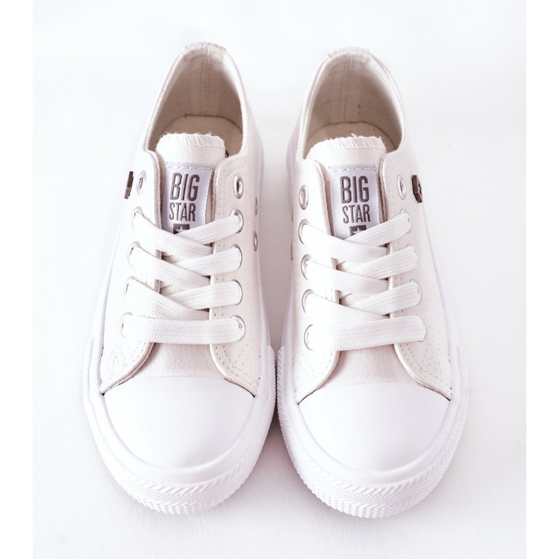 Dječje kožne tenisice Big Star FF374300 Bijele bijela 1