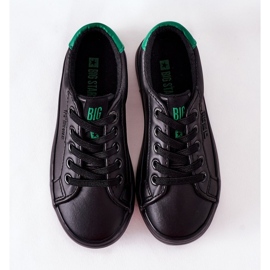 Dječje kožne tenisice Big Star DD374147 Crne crno 2