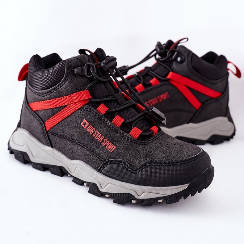 Dječje cipele za planinarenje Big Star GG374046 Crna crno 1