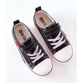 Dječje kožne tenisice Big Star II374042 Crne crno 1