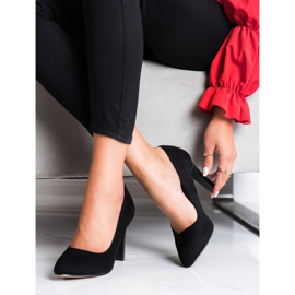 Sabatina Klasične pumpe s visokim potpeticama crno 1