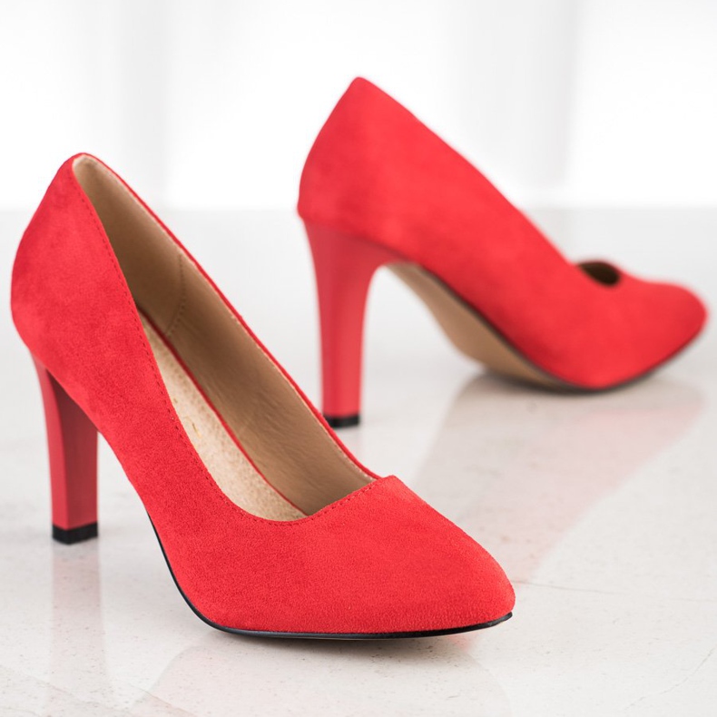 Sabatina Klasične pumpe s visokim potpeticama crvena 2