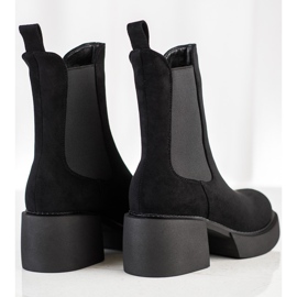 Filippo Visoke čizme Chelsea na platformi crna 1