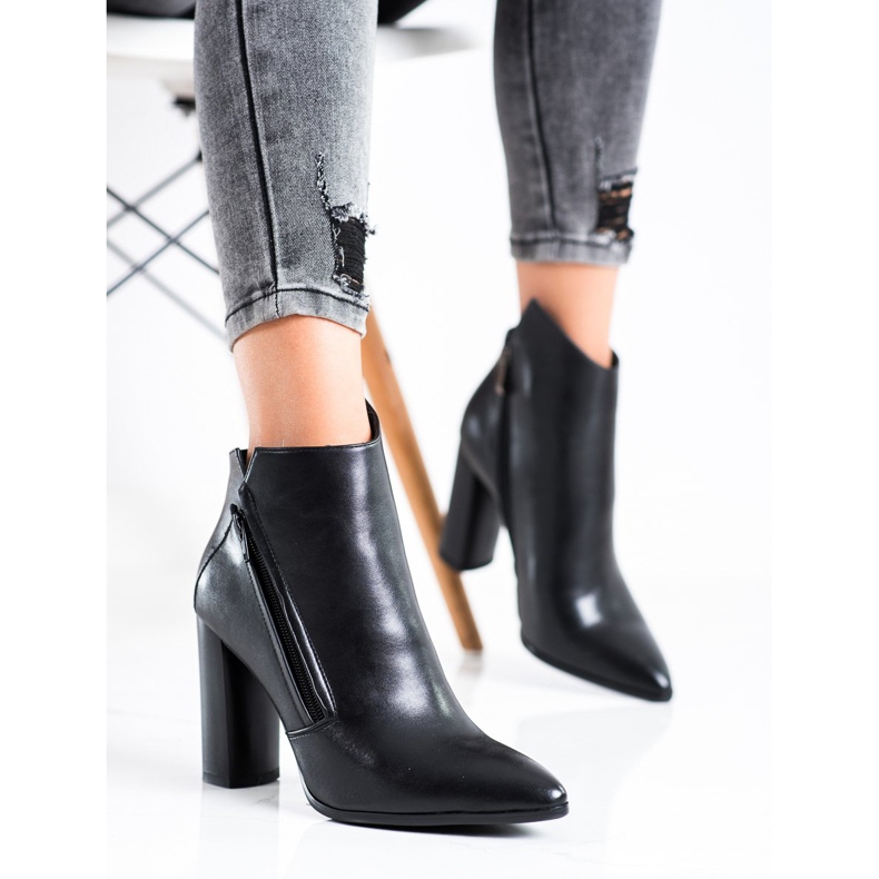 Filippo Elegantne čizme u špicu crna 1