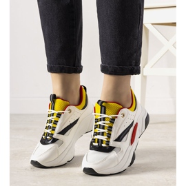 PA1 Sate bijele tenisice bijela crno žuta boja 1