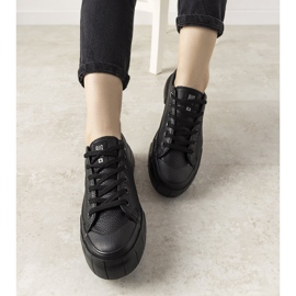 Crne Big Star ženske Gooby tenisice crna 1