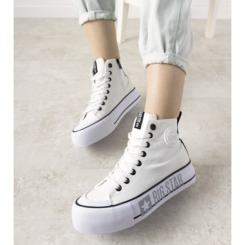 Ženske bijele tenisice Big Star iz Balvina bijela 1