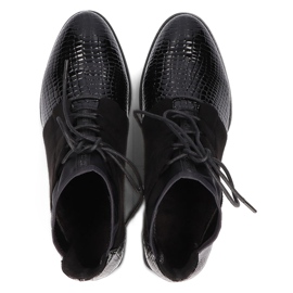 Ženske čizme kožne Filippo crne DBT3034 / 21 BK crno 4