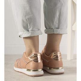 Ecoma ružičaste tenisice sa uzorkom zmijske kože ružičasta 1