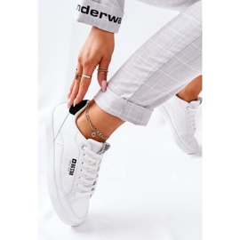 Ženske kožne tenisice Memory Foam Big Star II274319 Bijele bijela 1