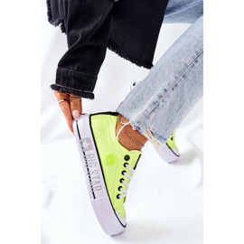 Tenisice na platformi The Big Star II274022 Neon Yellow žuta boja 2