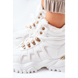 BM Ženske bijele izolirane čizme Hareshaw bijela 1