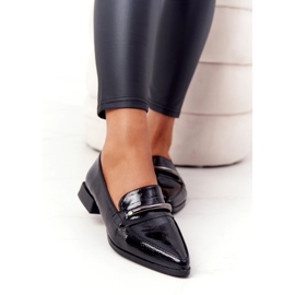 S.Barski Elegantne mokasine S. Barski Premium lakirana crna 4