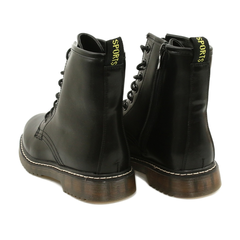 Evento Klasične čizme Crne čizme 20BT35-3002 Crne Mat crno 2