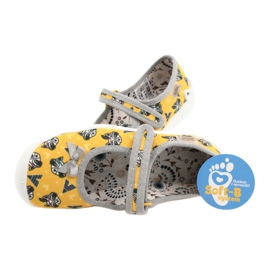 Befado dječje cipele 114X424 siva zlatni 5