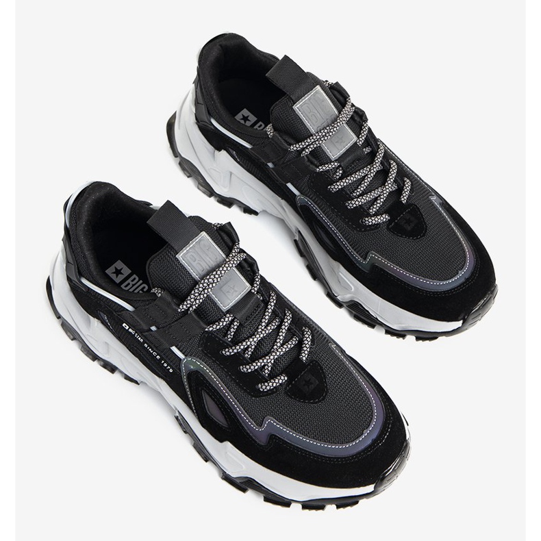 Big Star crne muške tenisice Tiger crno 1