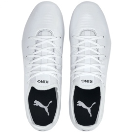 Kopačke Puma King Pro Fg M 105608 05 bijela bijela 1