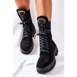 PS1 Topla radnica od antilopa s kamenjem Black Hadley crno 2