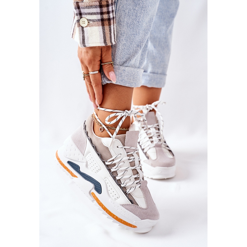 PS1 Ženske sportske cipele Tenisice White Aland bijela 2