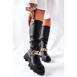 PB1 Crne čizme visoke Cecine crno 2