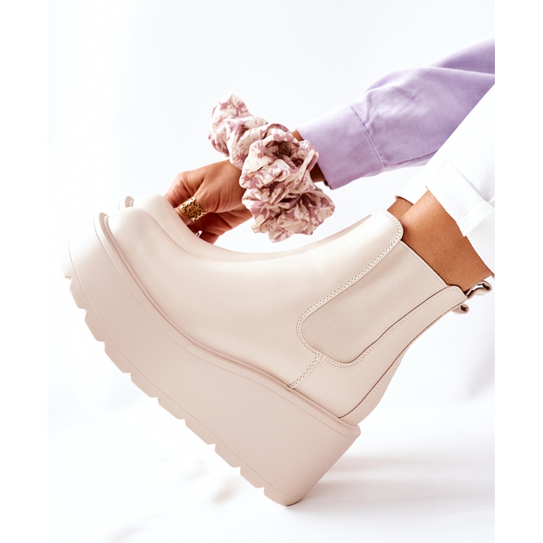 PB1 Tople čizme Bež Montiano 1