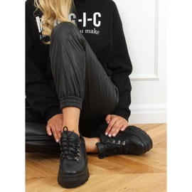 Crne sportske cipele s visokim potplatom 6291 Crne crno 2