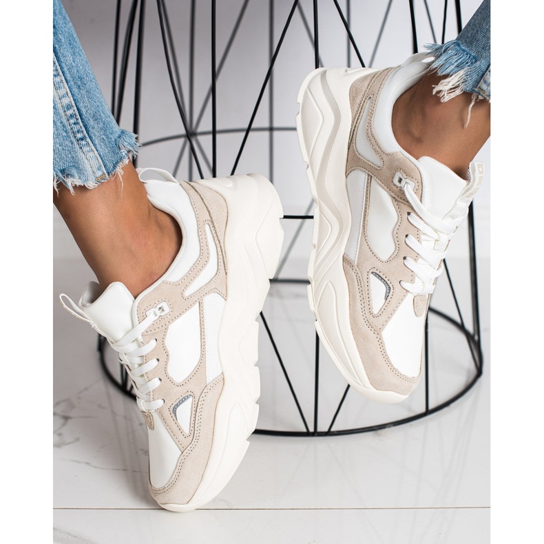 Ženske tenisice Big Star GG274657 bež smeđa 2