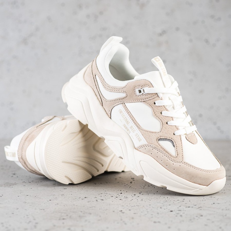 Ženske tenisice Big Star GG274657 bež smeđa 1