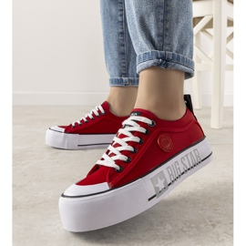 Alexa crvene ženske tenisice Big Star crvena 1