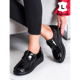 Filippo Crne kožne cipele crna 1