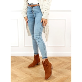 Čizme s niskim potpeticama deve Z1165 Camel smeđa 2