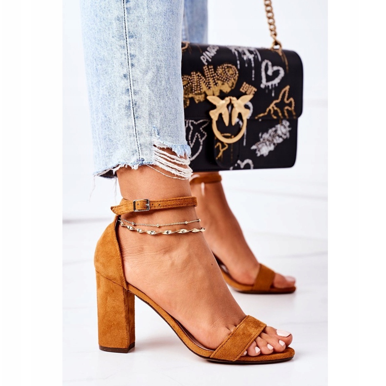 PS1 Sandale od antilopa na kamenom baru u Firenci smeđa 2