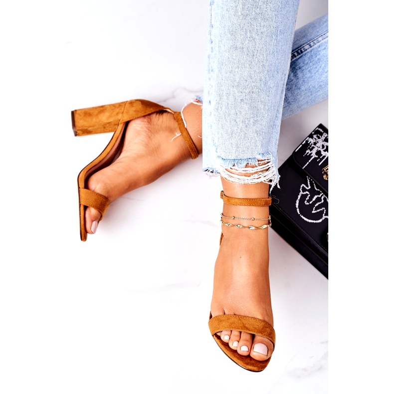 PS1 Sandale od antilopa na kamenom baru u Firenci smeđa 1