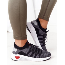 Big Star Ženske sportske cipele Memorija pjena Velika zvijezda HH274532 Tamno siva 5