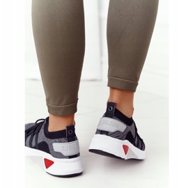 Big Star Ženske sportske cipele Memorija pjena Velika zvijezda HH274532 Tamno siva 2