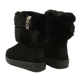 Ženski Mukluki grijani Big Star II274123 Crna crno 3