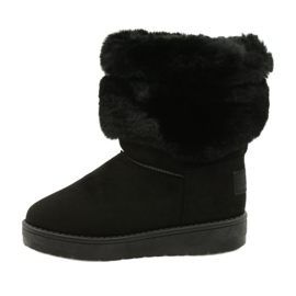 Ženski Mukluki grijani Big Star II274123 Crna 1