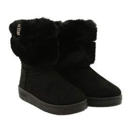Ženski Mukluki grijani Big Star II274123 Crna 5